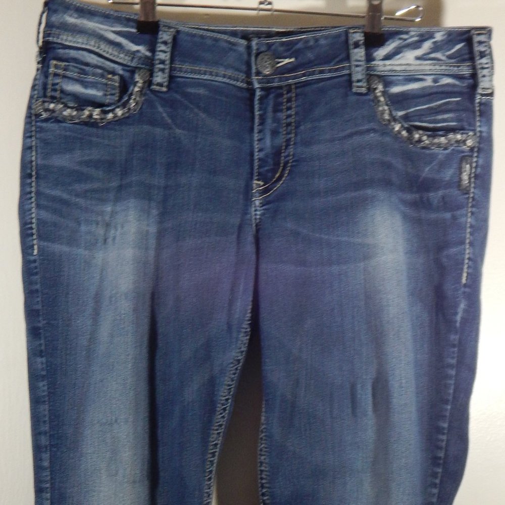 Silver Jeans Co. Suki Mid Slim Boot Size 34/31